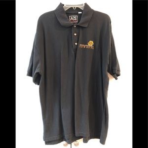 EUC embroidered Oklahoma State Univ. polo shirt.
